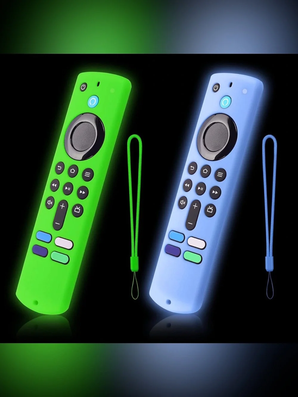 Amazon FireTV remote cover (glows in the dark) 2 NEW. 3rd generation.